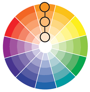 Creative Brand Land Christine Solazzi Color Wheel Monochromatic