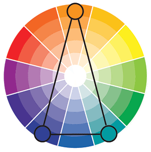 Creative Brand Land Christine Solazzi Color Wheel Split