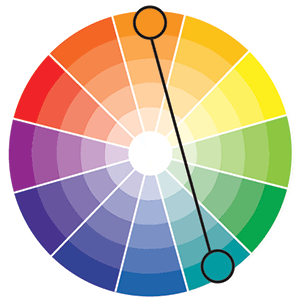 Creative Brand Land Christine Solazzi Color Wheel Side Complementary Color