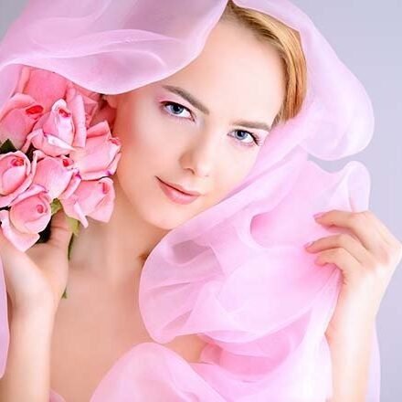 Creative Brand Land- Color Psychology- Pink-Woman with veil