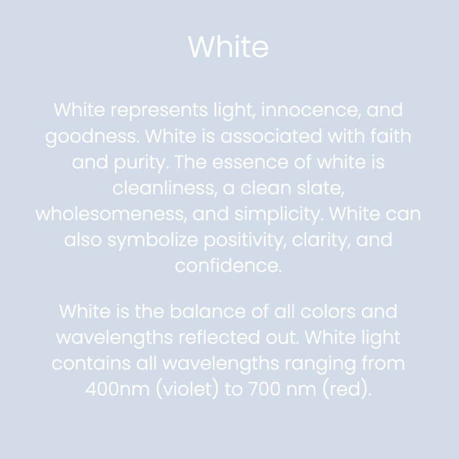 Creative Brand Land, Color Psychology, White